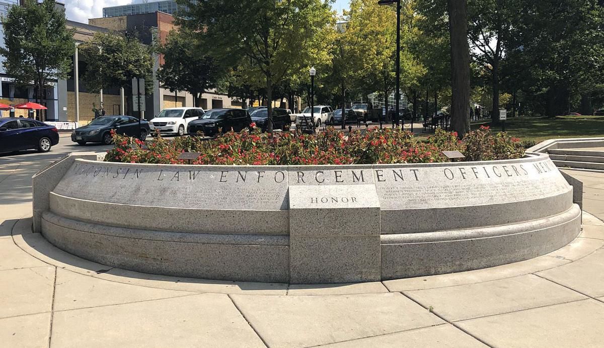 Madison protest leader arrested for allegedly taking sledgehammer to police memorial